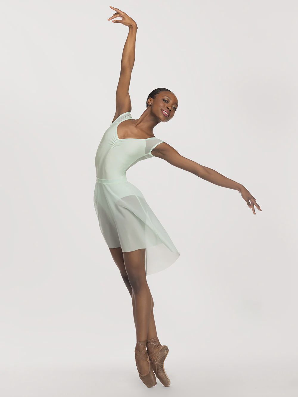 ELEVE DANCEWEAR LONG HIGH LOW SKIRT