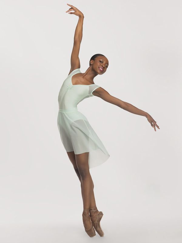 ELEVE DANCEWEAR LONG HIGH LOW SKIRT