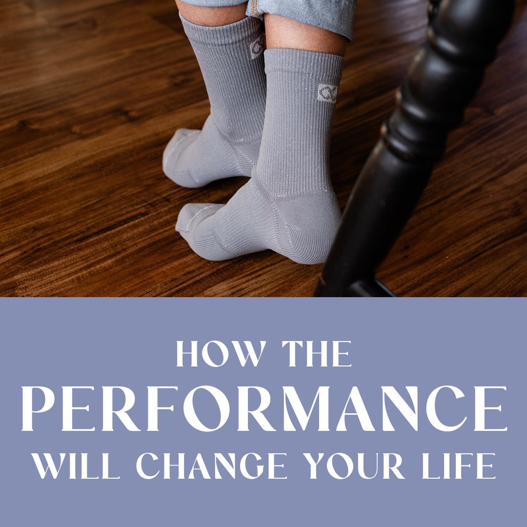 APOLLA PERFORMANCE SOCK W/TRACTION