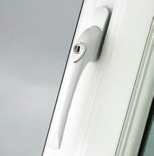 White window handle 15/30/40mm spindle size