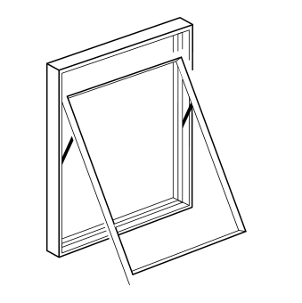 Rational Top Hung Window Hinge
