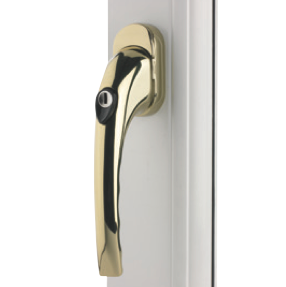 TBT Tilt and turn window handle Gold