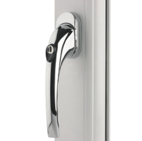 TBT Tilt and turn window handle Chrome