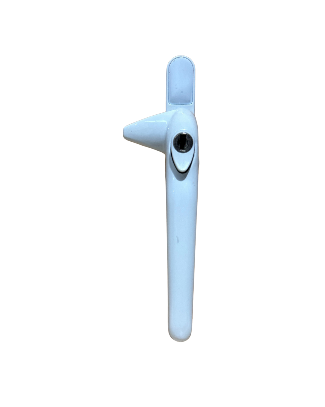 Universal Cockspur White Window handle Right Hand