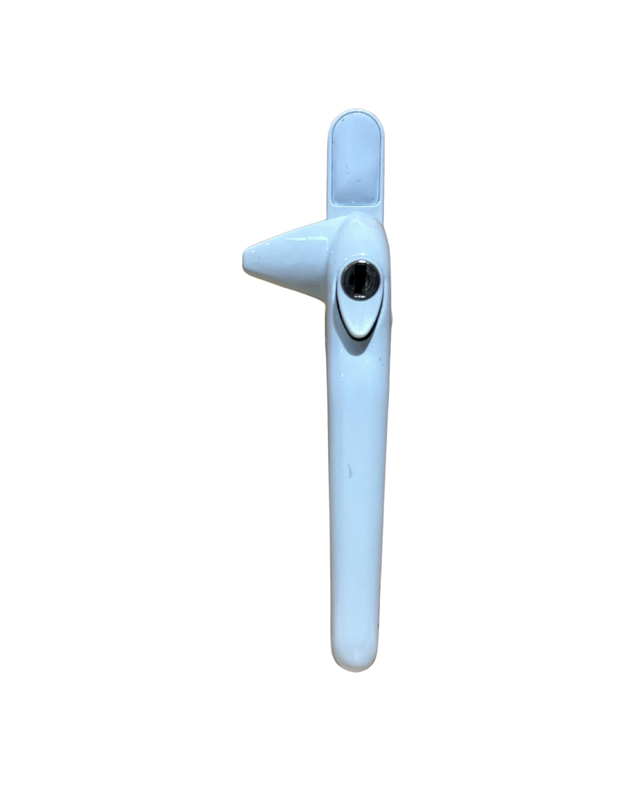 Universal Cockspur White Window handle Right Hand
