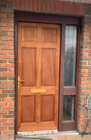 Munster joinery Brown teak door and window replacement seal (sold Per Metre)