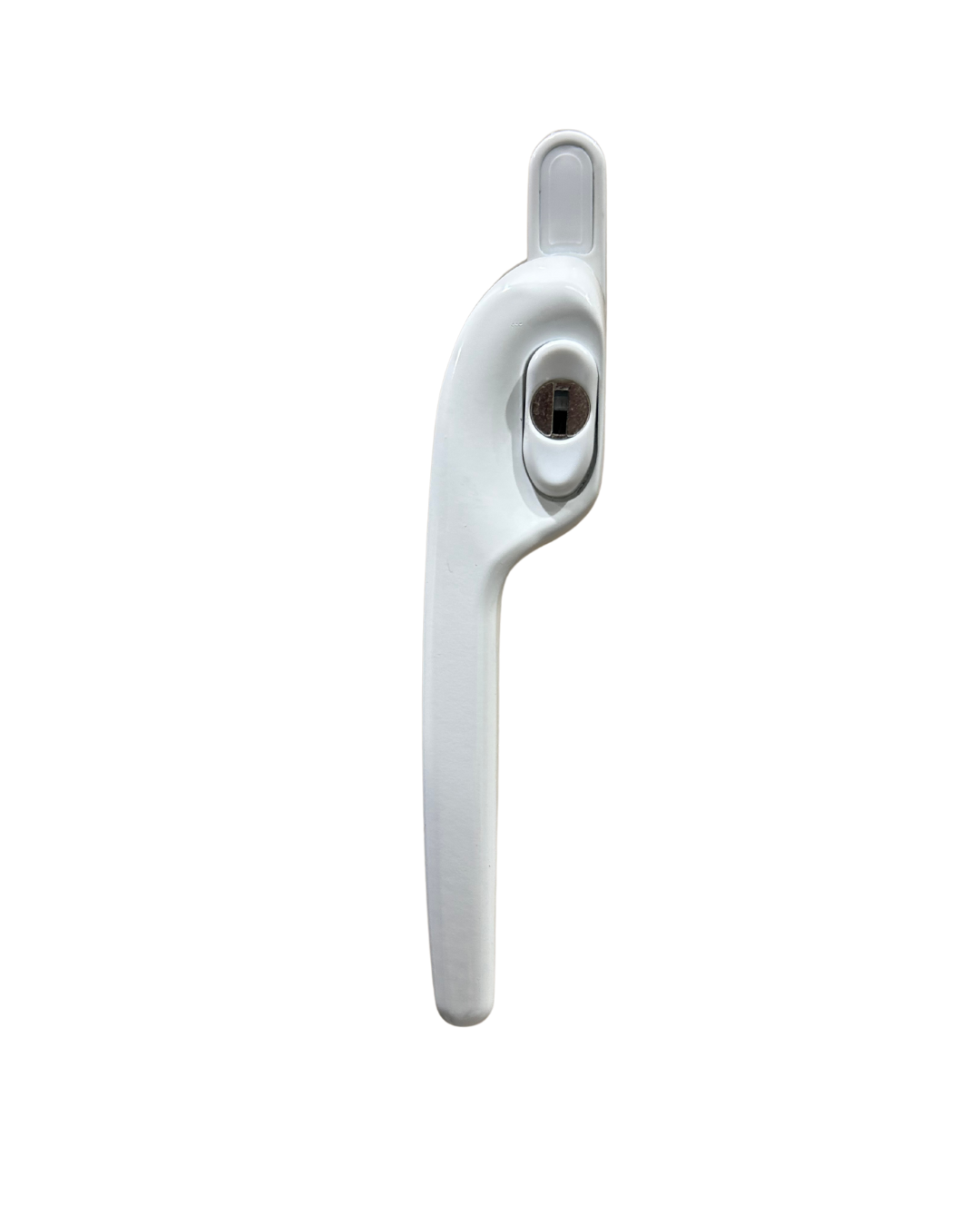 Custodian Munster joinery Left Hand locking window handle White