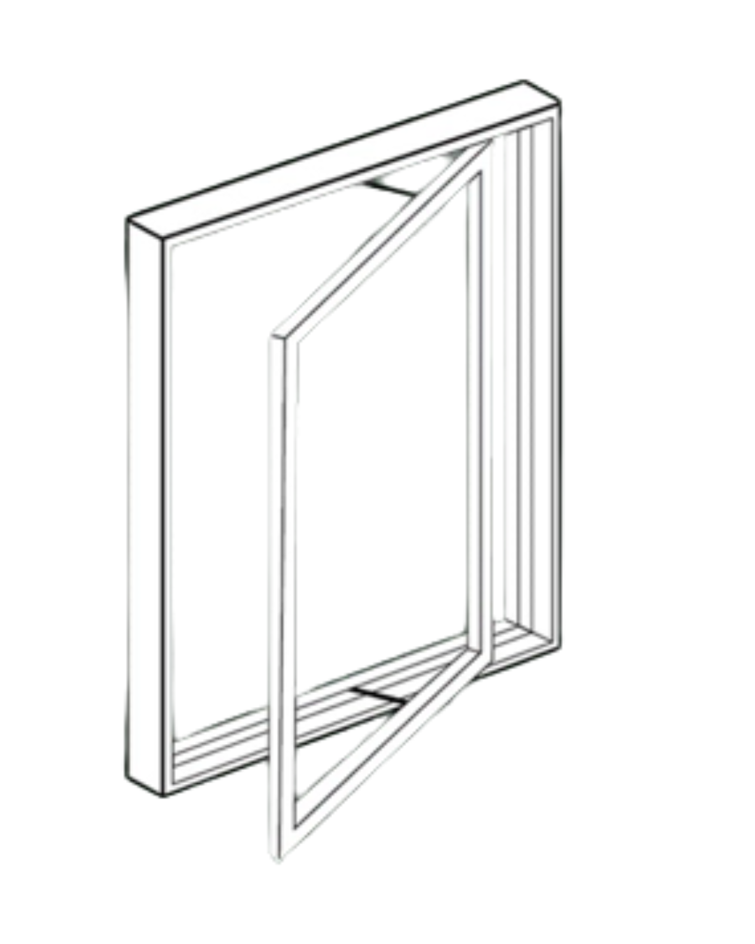 Rationel Side hinges