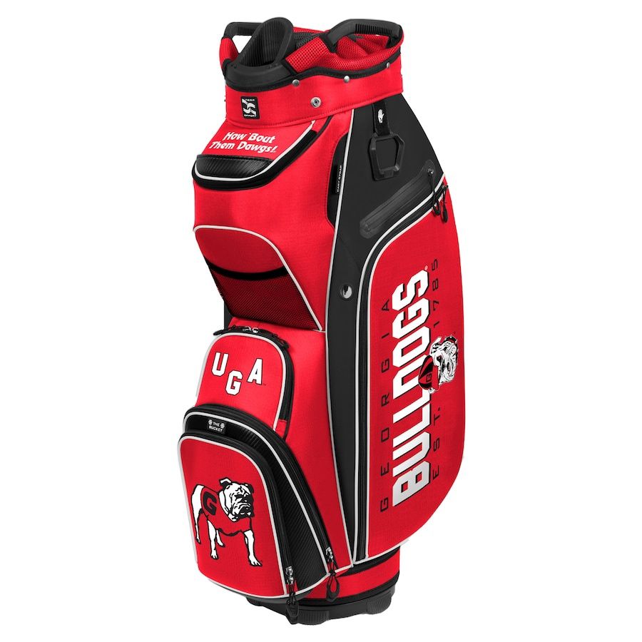 WINCRAFT GEORGIA BULLDOGS VINTAGE BUCKET III COOLER CART GOLF BAG
