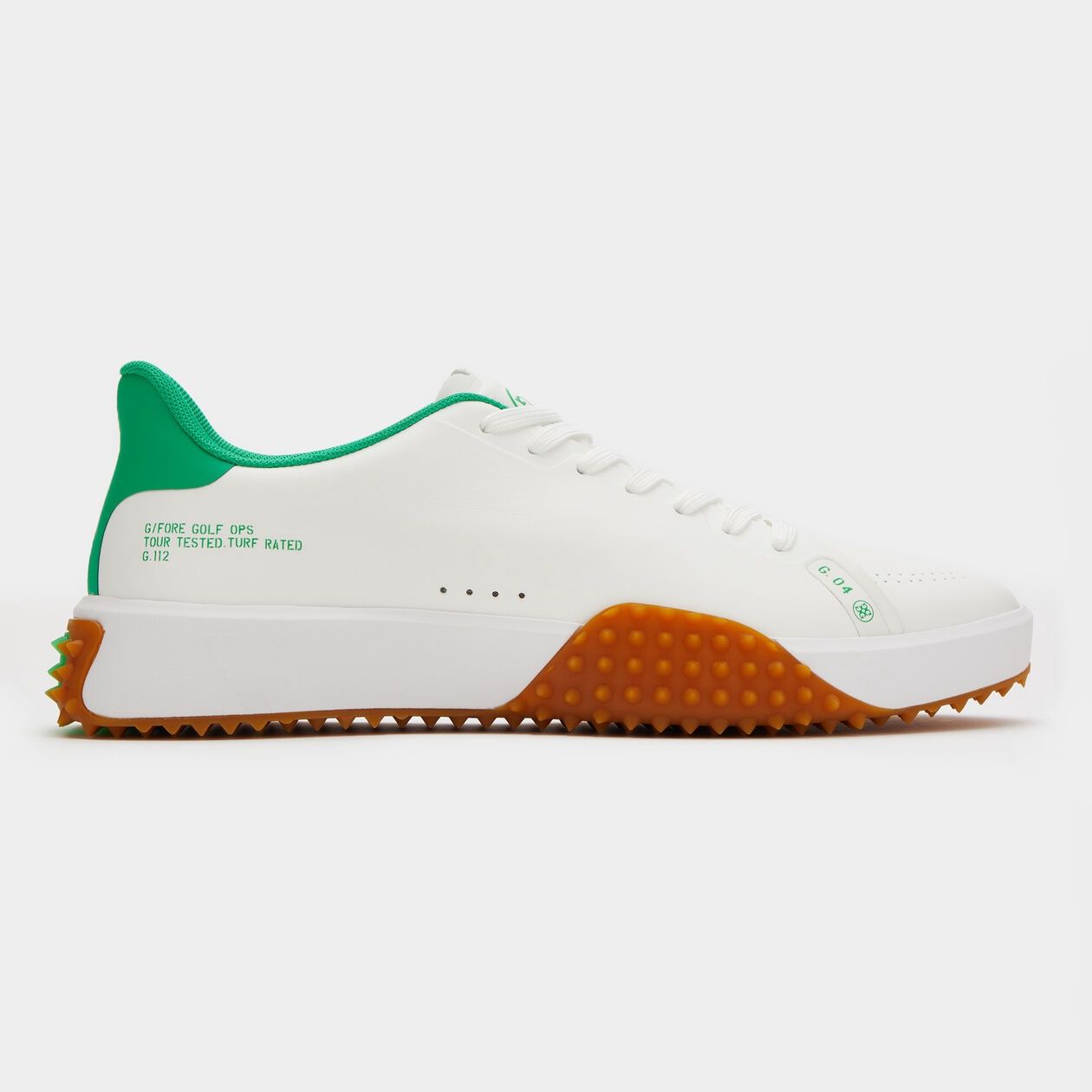 G/FORE MENS G.112 GOLF SHOE SNOW/TOAST