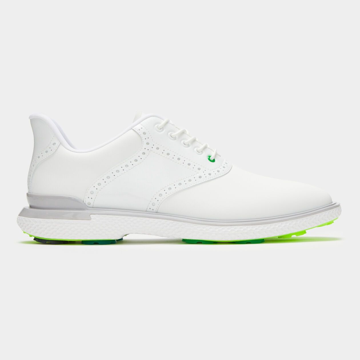 G/FORE MENS GALLIVAN2R BROGUE SADDLE GOLF SHOE SNOW/NIMBUS