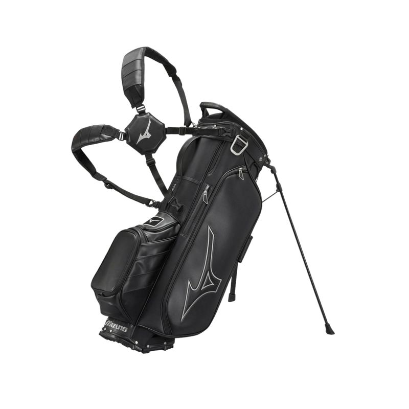 MIZUNO TOUR 6 WAY STAND BAG -  BLACK