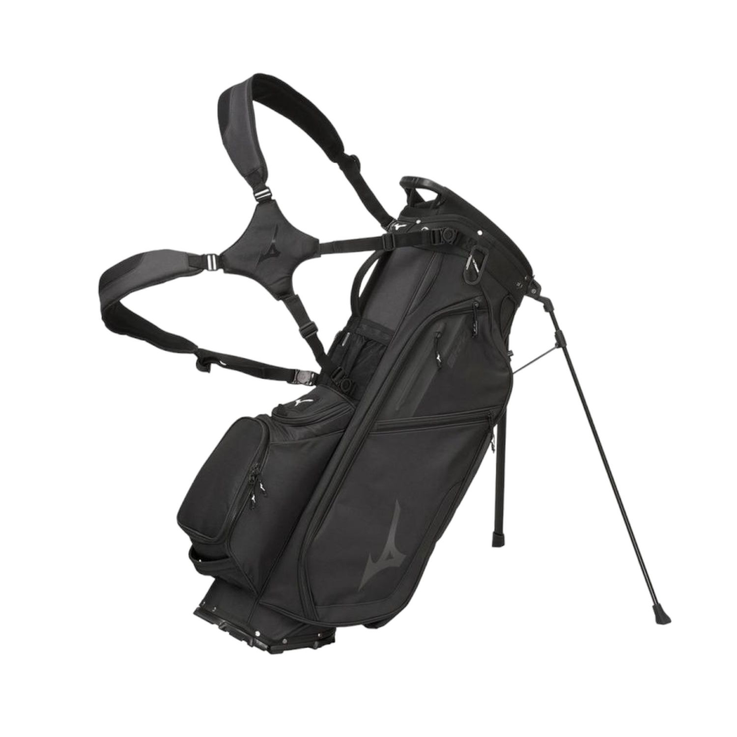 MIZUNO BR-D4 6 WAY STAND GOLF BAG - BLACK