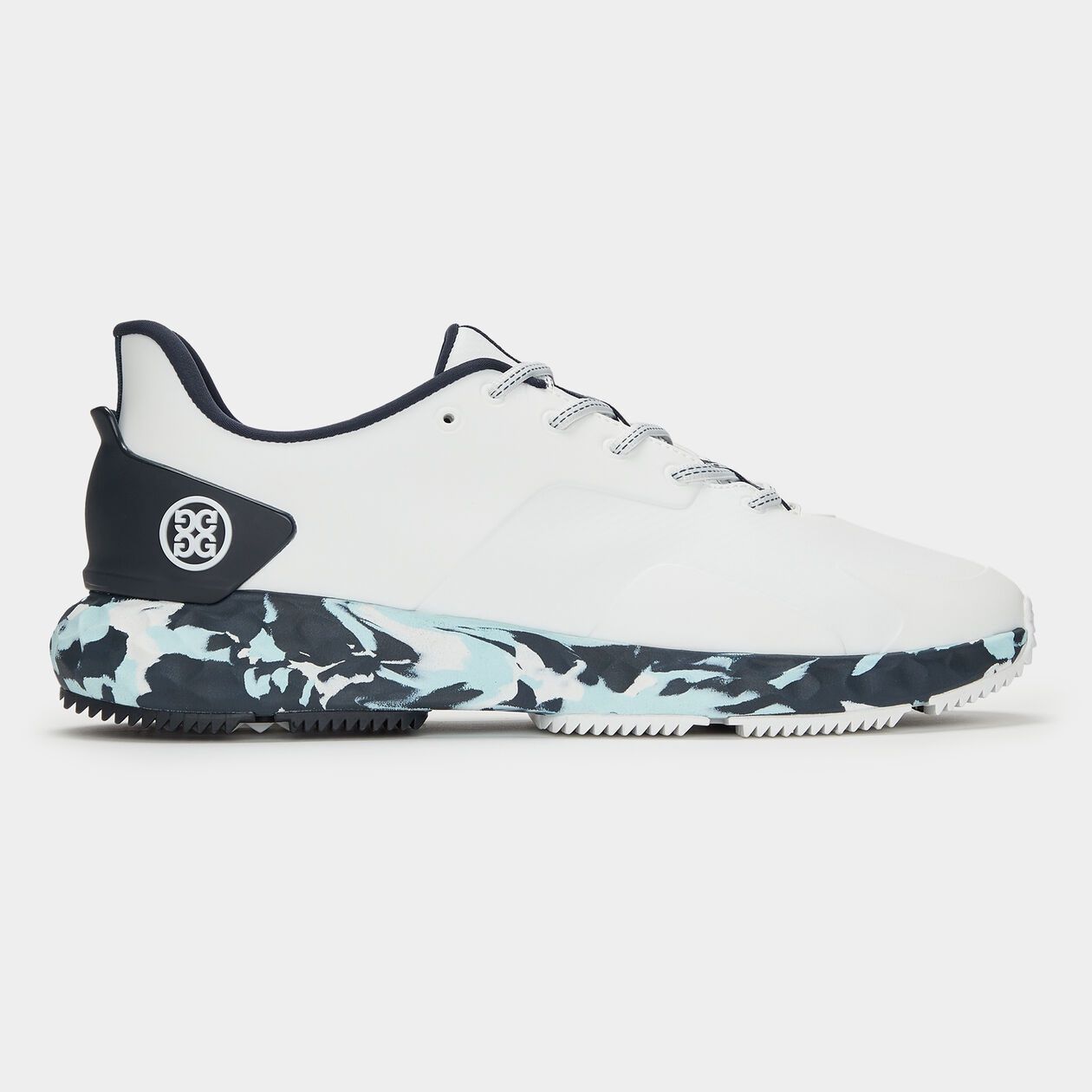 G/FORE MENS MG4+ MONOCHROME CAMO GOLF SHOE DEEP SEA CAMO