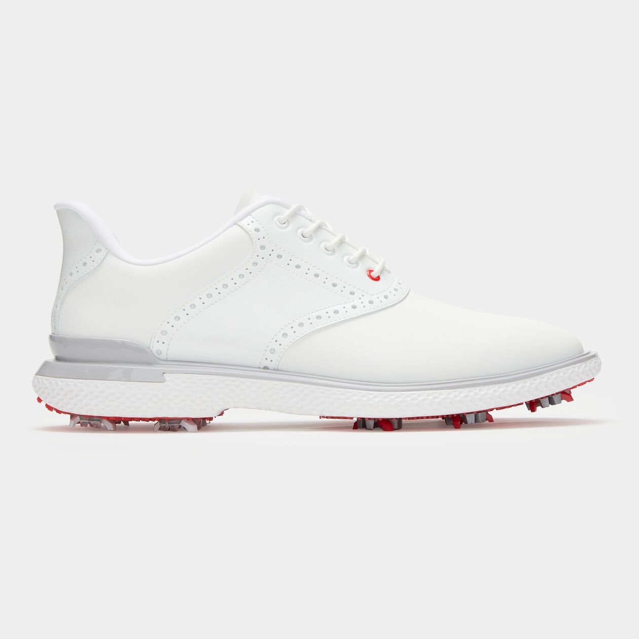 G/FORE MENS GALLIVAN2R G/LOCK SADDLE GOLF SHOE SNOW/NIMBUS