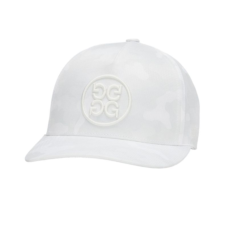 G/FORE CAMO CIRCLE G&#39;S RIPSTOP SNAPBACK HAT SNOW CAMO