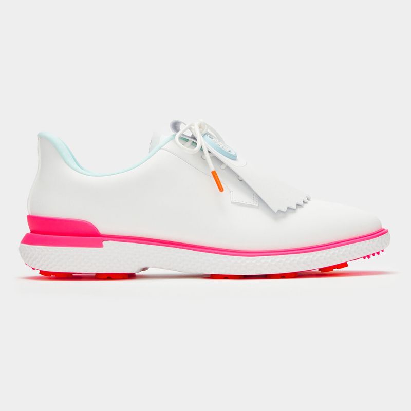 G/FORE WOMENS GALLIVAN2R KILTIE GOLF SHOE SNOW/MULTI