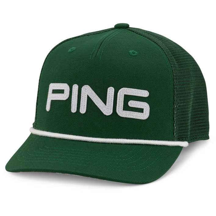 PING LOOPER SNAPBACK HAT GREEN