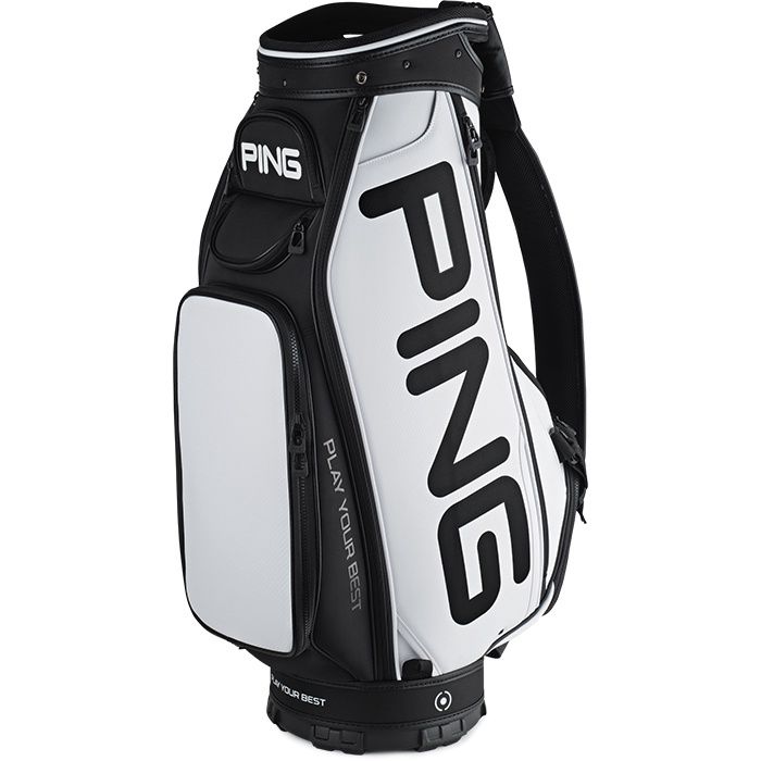 PING TOUR STAFF BAG BLACK/WHITE