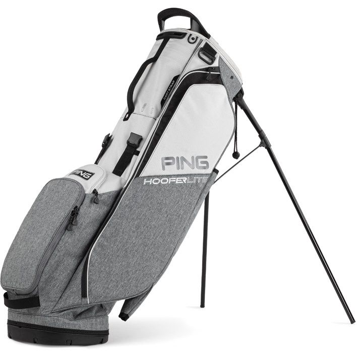 PING HOOFERLITE STAND BAG HEATHER GREY/PLATINUM/BLACK