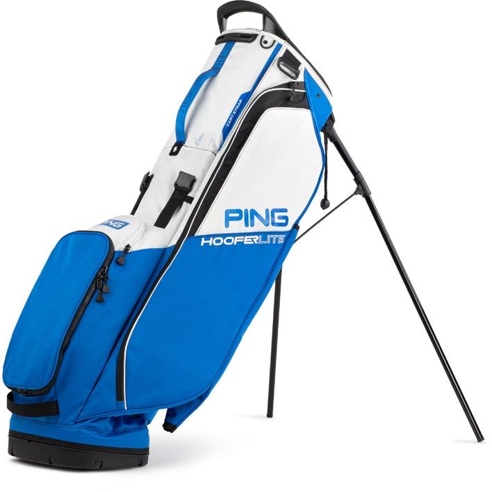 PING HOOFERLITE STAND BAG ROYAL/WHITE/BLACK