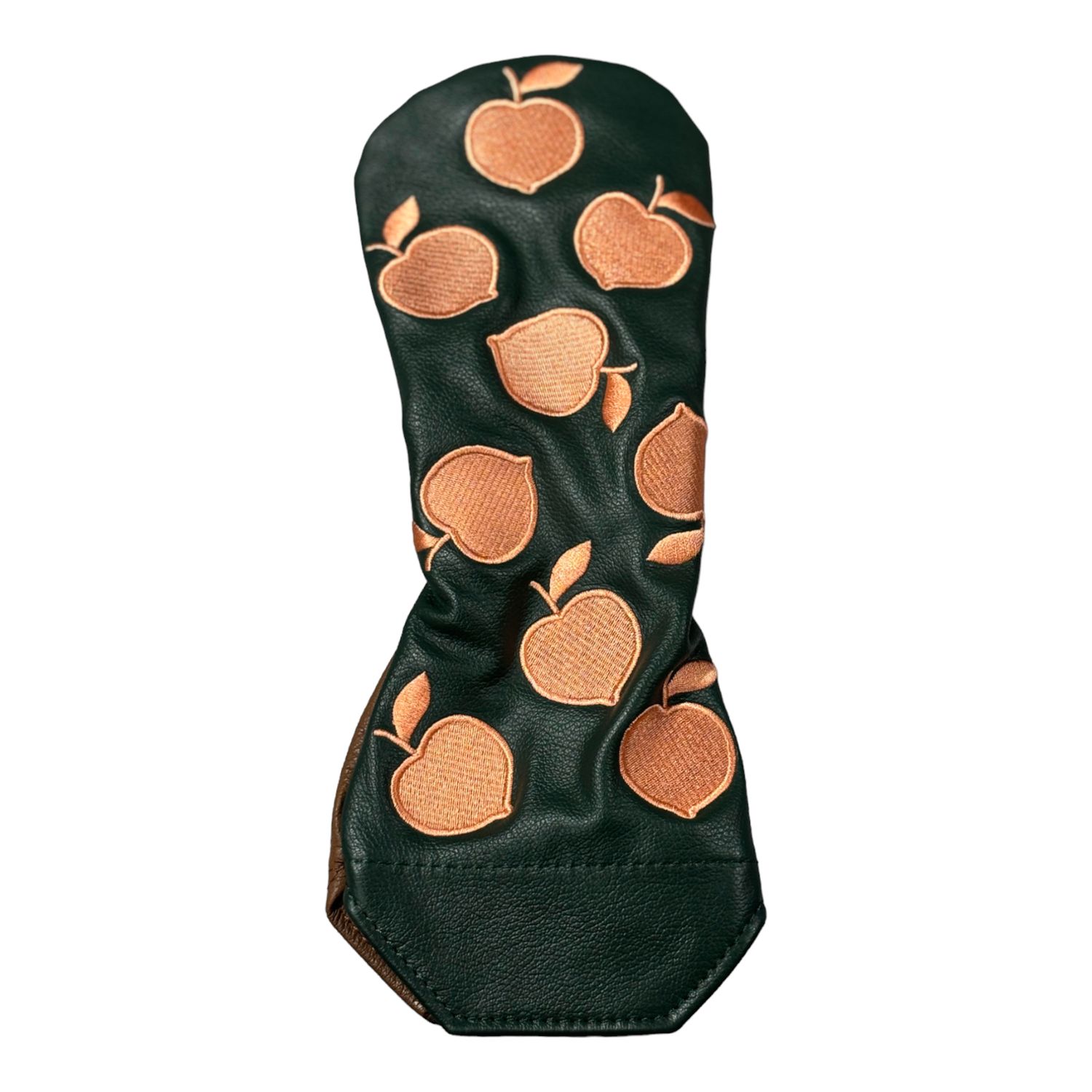 PEACH STATE FAIRWAY HEADCOVER DARK GREEN/TAN/PEACH