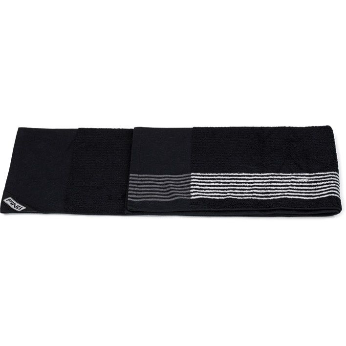 PING PLAYERS TOWEL BLACK/WHITE