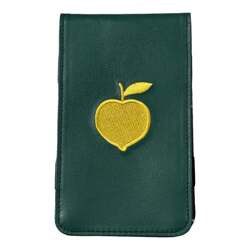 PEACH STATE YARDAGE BOOK COVER GREEN/YELLOW
