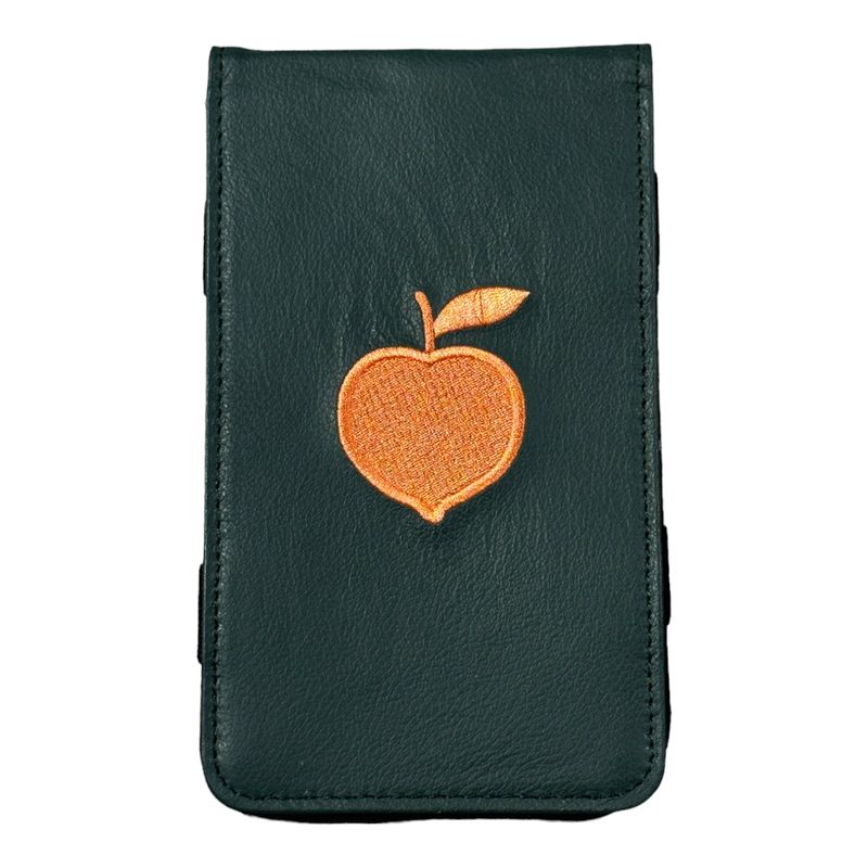 PEACH STATE YARDAGE BOOK COVER DARK GREEN/PEACH