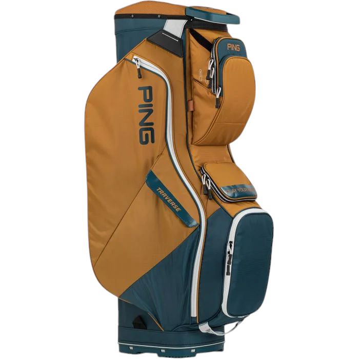 PING TRAVERSE GOLF BAG HEATHER BUCK/DARK SEA/PLATINUM