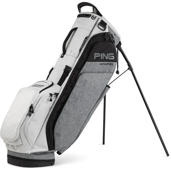 PING HOOFER STAND BAG HEATHER GREY/PLATINUM/BLACK