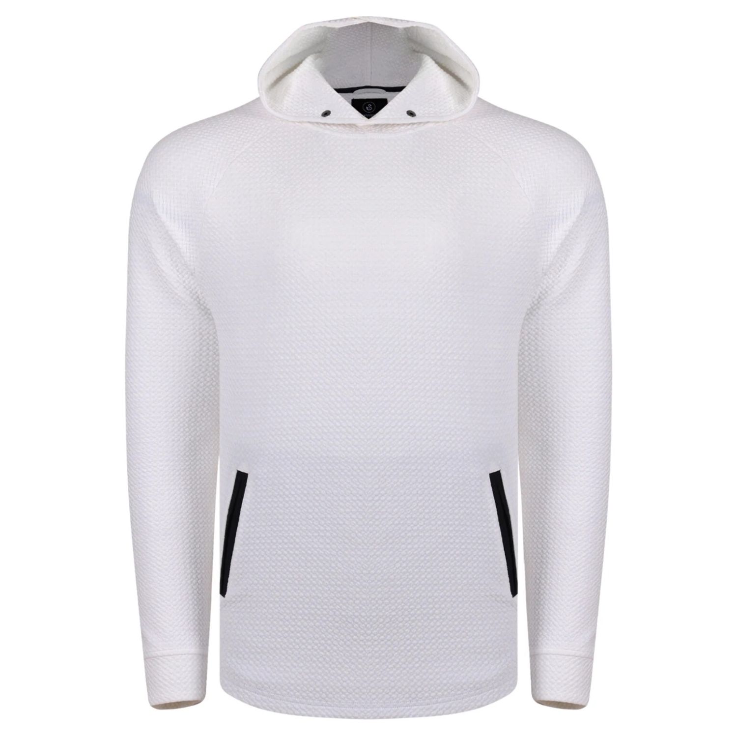 SWANNIES GOLF CAMDEN HOODIE WHITE/BLACK