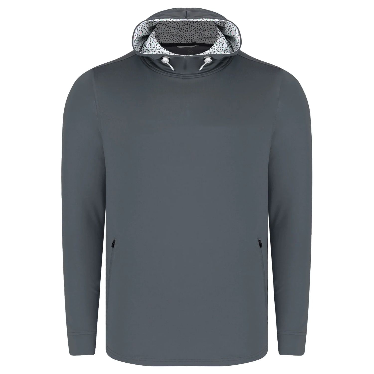 SWANNIES GOLF IVY HOODIE GRAPHITE-GLACIER