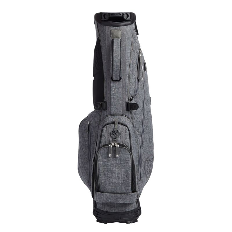 G/FORE TECH MELANGE DAYTONA PLUS CARRY GOLF BAG HEATHER GREY