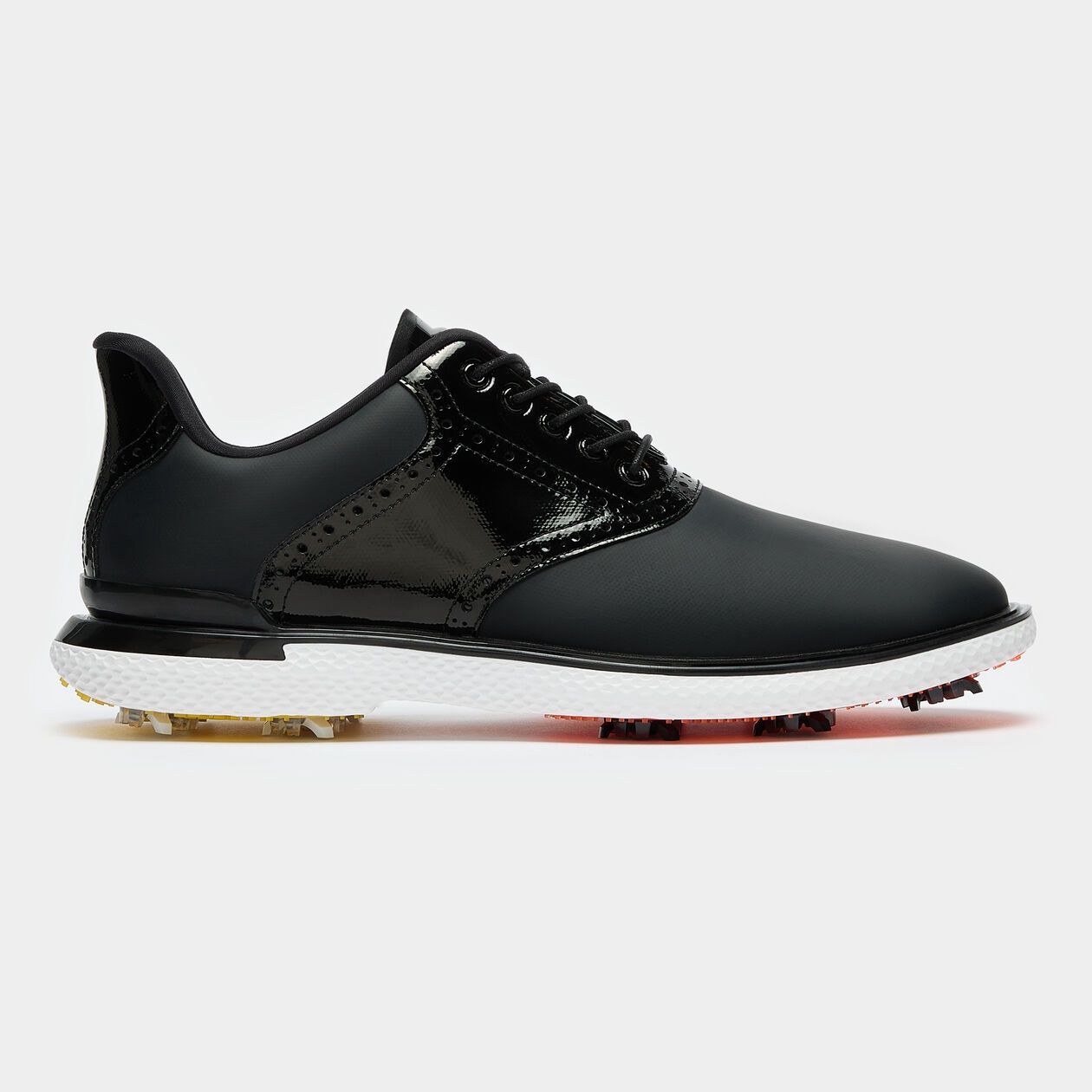 G/FORE MENS GALLIVAN2R G/LOCK SADDLE GOLF SHOE ONYX