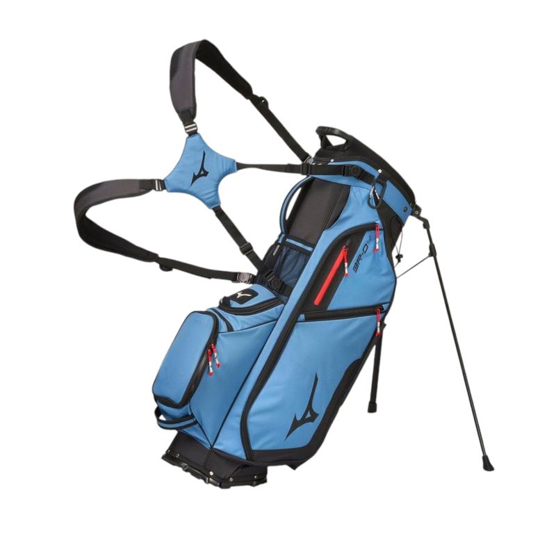 MIZUNO BR-D4 6 WAY STAND GOLF BAG - CALIFORNIA BLUE