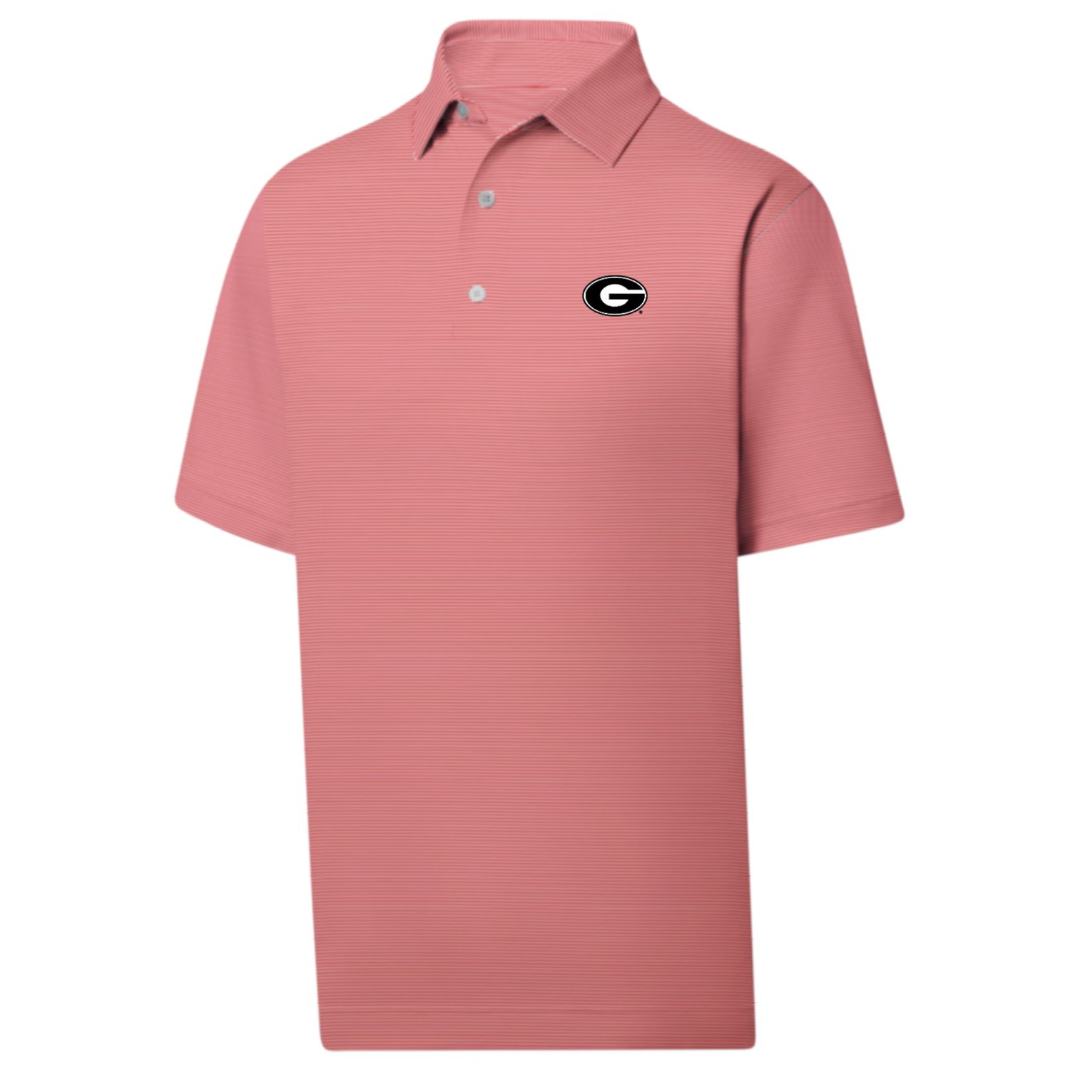 FOOTJOY UGA MICRO FEEDER POLO RED/WHITE