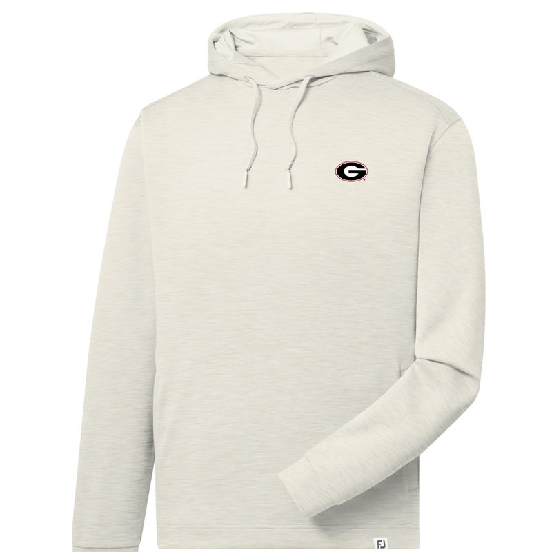FOOTJOY UGA LIGHTWEIGHT HOODIE BIRCH