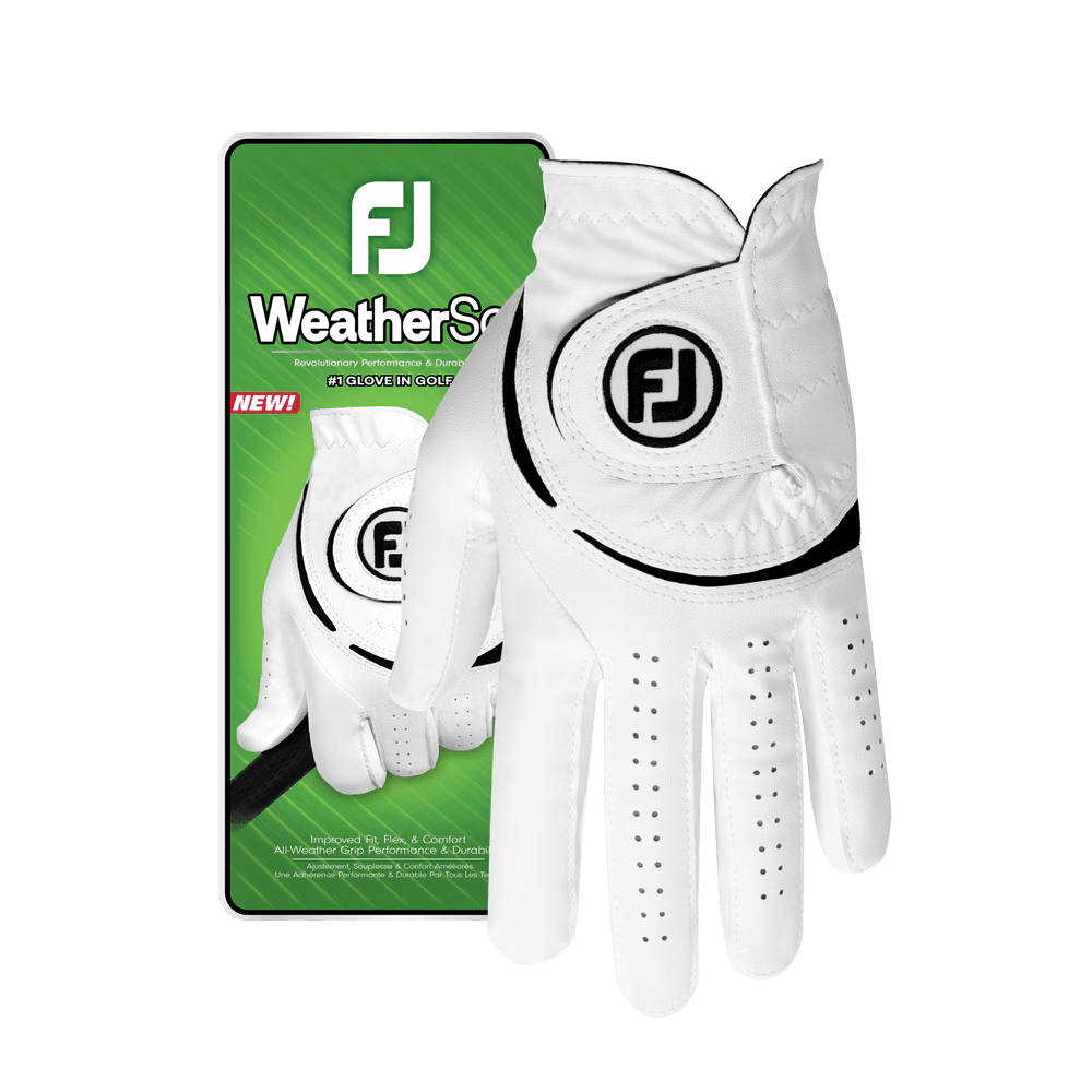 FOOTJOY WEATHERSOF GLOVE WHITE 2024