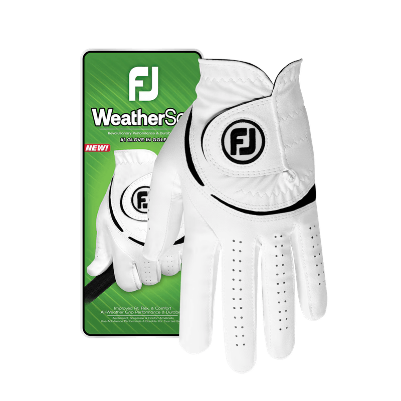 FOOTJOY WEATHERSOF GLOVE WHITE 2024