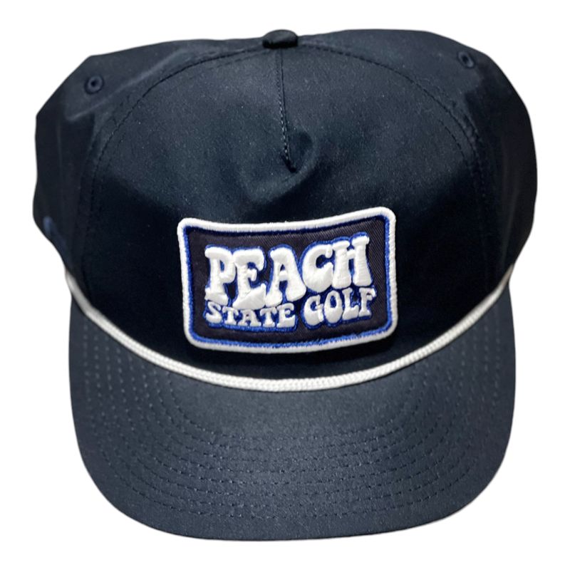 PEACH STATE GOLF FLOW ROPE HAT NAVY