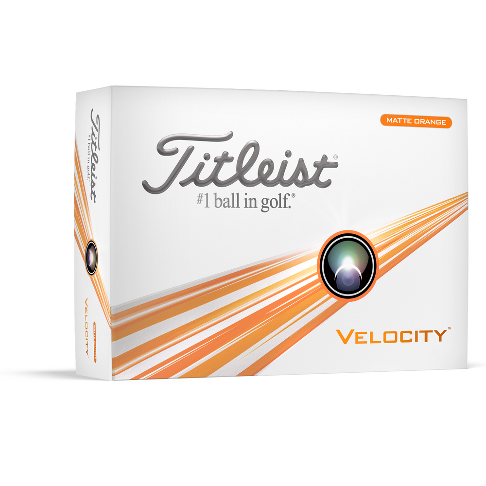 TITLEIST VELOCITY MATTE ORANGE 2024