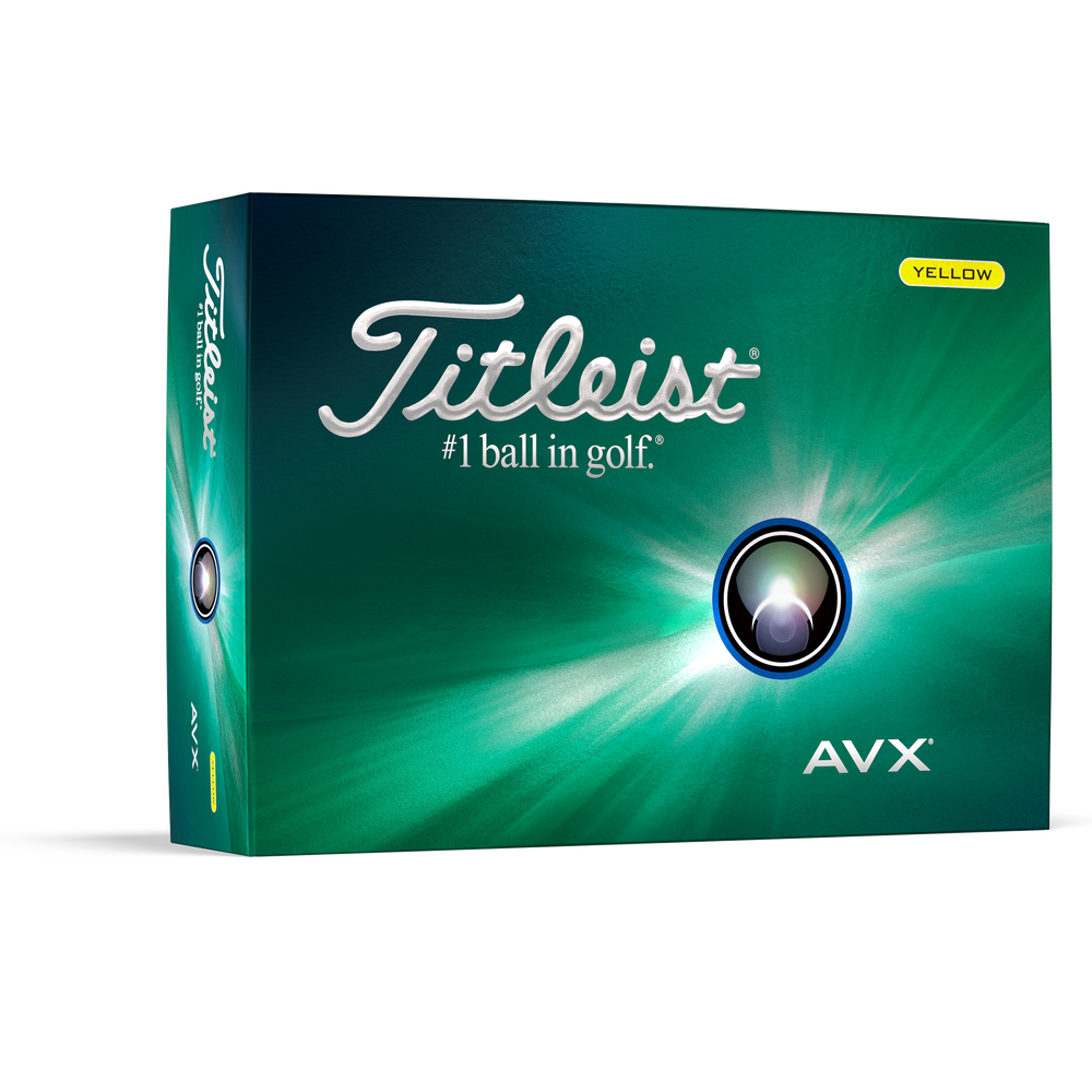 TITLEIST AVX YELLOW 2024