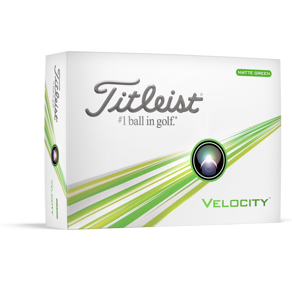 TITLEIST VELOCITY MATTE GREEN 2024