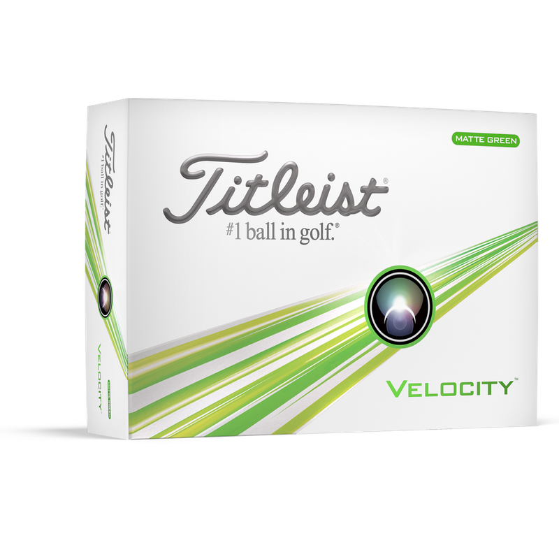TITLEIST VELOCITY MATTE GREEN 2024