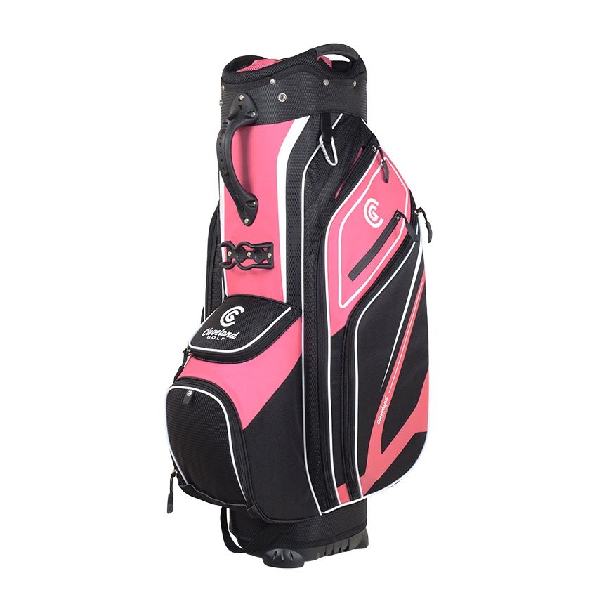 CLEVELAND GOLF LIGHTWEIGHT CART BAG PINK/BLACK