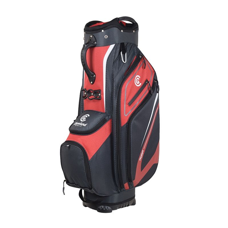CLEVELAND GOLF LIGHTWEIGHT CART BAG RED/CHARCOAL