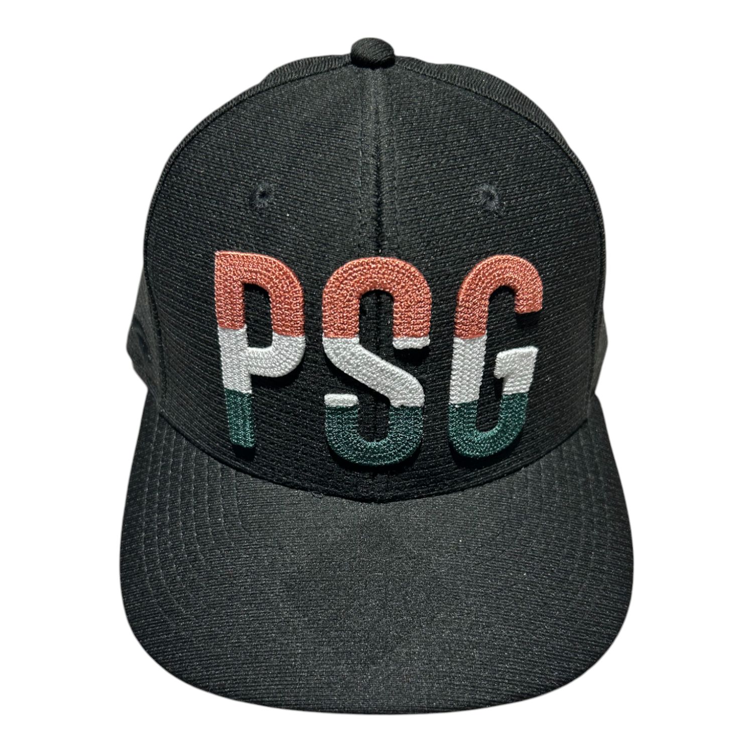PEACH STATE GOLF BIG LETTER HAT BLACK