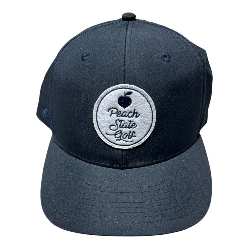 PEACH STATE GOLF CIRCLE PATCH HAT NAVY