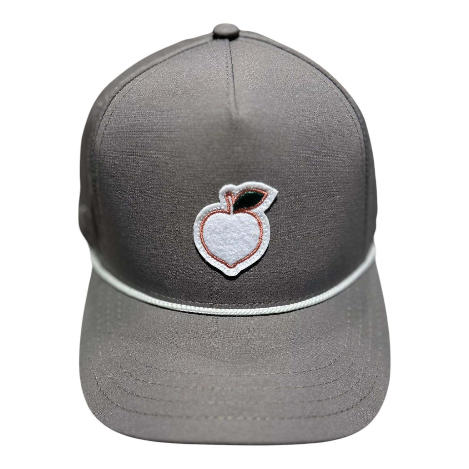 PEACH STATE GOLF FELT ROPE HAT GREY/WHITE